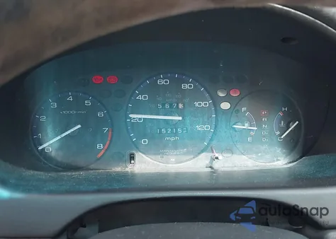 1998 Honda Civic Ex из США, поврежденный, VIN 1HGEJ8244WL003963